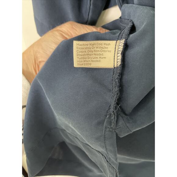 Paradise Collection Men's Shirt, Tropical Themed, Rayon Blend, Navy XL - Picture 6 of 6